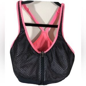 VICTORIA’S SECRET - VSX SPORT - NEON & BRIGHT - 32C - ZIP FRONT-PADDED - EUC